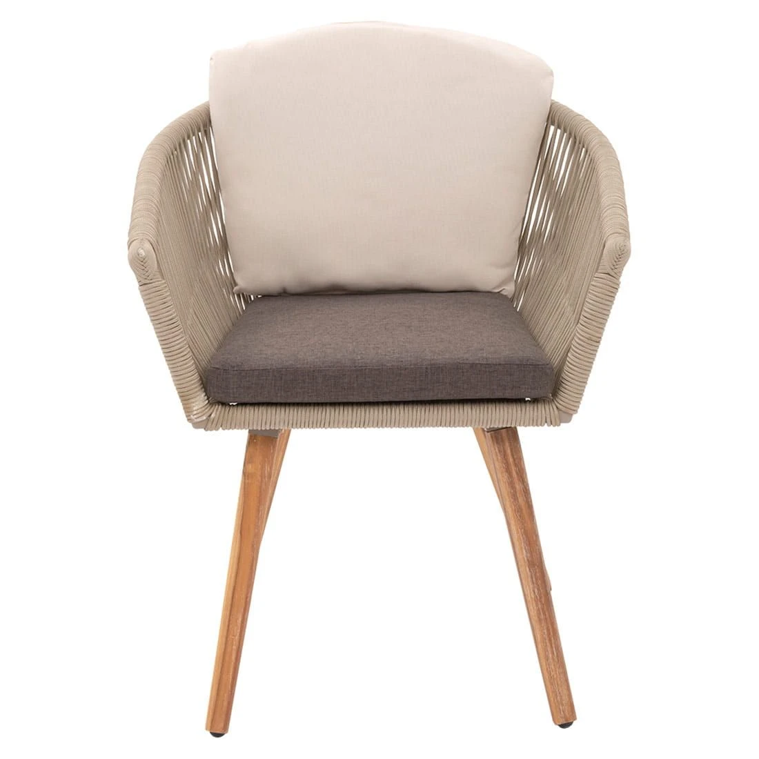 OUTLIV. Avarua Gartensessel Akazie/Gurt Taupe/Hellbraun 4 OUTLIV. Avarua Gartensessel Akazie/Gurt Taupe/Hellbraun – Bild 2