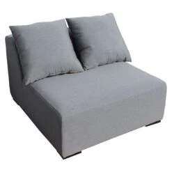 OUTLIV. Buddha Loungeset 6-tlg. Sunbrella Schwarz/Flanelle -Gartenmöbelgeschäft outliv buddha loungegruppe 6tlg sunbrella schwarz flanelle 1195659 4