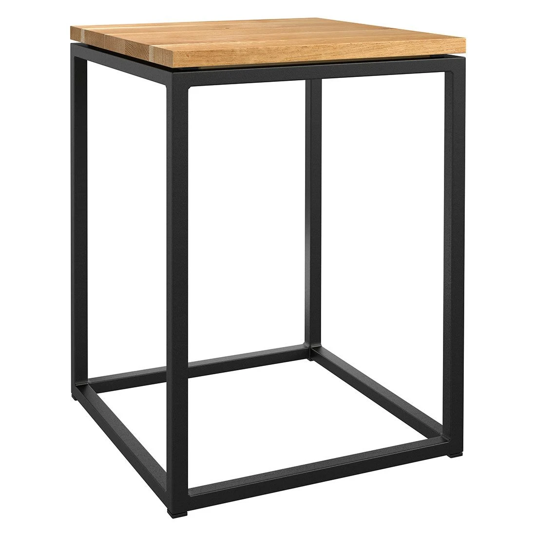 OUTLIV. Flora Beistelltisch 40x41x55cm Stahl/Wildeiche Schwarz/Wildeiche 3 OUTLIV. Flora Beistelltisch 40x41x55cm Stahl/Wildeiche Schwarz/Wildeiche