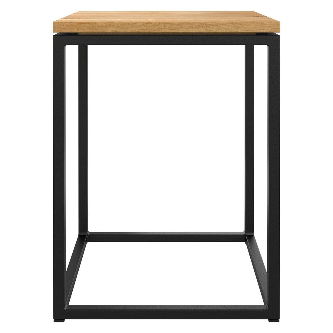 OUTLIV. Flora Beistelltisch 40x41x55cm Stahl/Wildeiche Schwarz/Wildeiche 4 OUTLIV. Flora Beistelltisch 40x41x55cm Stahl/Wildeiche Schwarz/Wildeiche – Bild 2