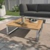 OUTLIV. Capri Loungetisch 75x75cm Teak Natur 1 OUTLIV. Capri Loungetisch 75x75cm Teak Natur -Gartenmöbelgeschäft outliv capri loungetisch 75x75cm edelstahl teak teak natur 1168984 1