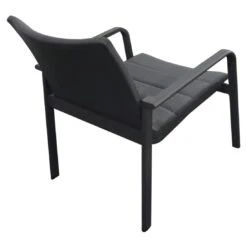 OUTLIV. Fontana Loungeset 4-tlg. Aluminium/Polster Anthrazit/Grau -Gartenmöbelgeschäft outliv fontana sofagruppe 4 tlg aluminium polster 1340661 4