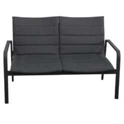 OUTLIV. Fontana Loungeset 4-tlg. Aluminium/Polster Anthrazit/Grau -Gartenmöbelgeschäft outliv fontana sofagruppe 4 tlg aluminium polster 1340661 5