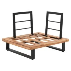 OUTLIV. Haven Ecklounge 3-tlg. Aluminium/Akazie Anthrazit/Natur Anthrazit/Natur -Gartenmöbelgeschäft outliv haven loungeecke 3 tlg aluminium akazie anthrazit natur 1434304 11