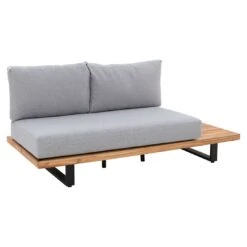 OUTLIV. Haven Ecklounge 3-tlg. Aluminium/Akazie Anthrazit/Natur Anthrazit/Natur -Gartenmöbelgeschäft outliv haven loungeecke 3 tlg aluminium akazie anthrazit natur 1434304 7