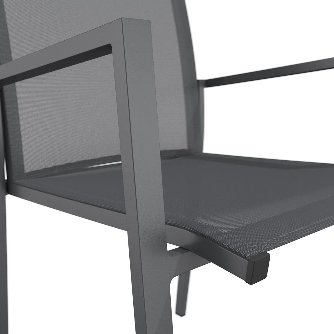 OUTLIV. Kobe Gartenmöbel-Set 7-tlg. Tisch 220x100cm Anthrazit/Zement Dunkel 12 OUTLIV. Kobe Gartenmöbel-Set 7-tlg. Tisch 220x100cm Anthrazit/Zement Dunkel – Bild 10