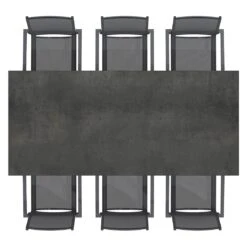 OUTLIV. Kobe Gartenmöbel-Set 7-tlg. Tisch 220x100cm Anthrazit/Zement Dunkel 17 OUTLIV. Kobe Gartenmöbel-Set 7-tlg. Tisch 220x100cm Anthrazit/Zement Dunkel -Gartenmöbelgeschäft outliv kobe gartenmoebel set 7 tlg tisch 220x100cm 1495024 4