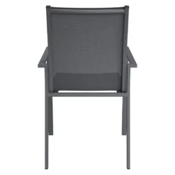 OUTLIV. Kobe Stapelsessel Aluminium/Textilene Anthrazit -Gartenmöbelgeschäft outliv kobe stapelsessel aluminium textilene anthrazit 1423590 6