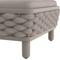 OUTLIV. Leon Gartenliege Aluminium/Rope/Olefin Beige -Gartenmöbelgeschäft outliv leon gartenliege aluminium rope polster grau beige 1100729 10