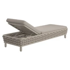 OUTLIV. Leon Gartenliege Aluminium/Rope/Olefin Beige -Gartenmöbelgeschäft outliv leon gartenliege aluminium rope polster grau beige 1100729 7