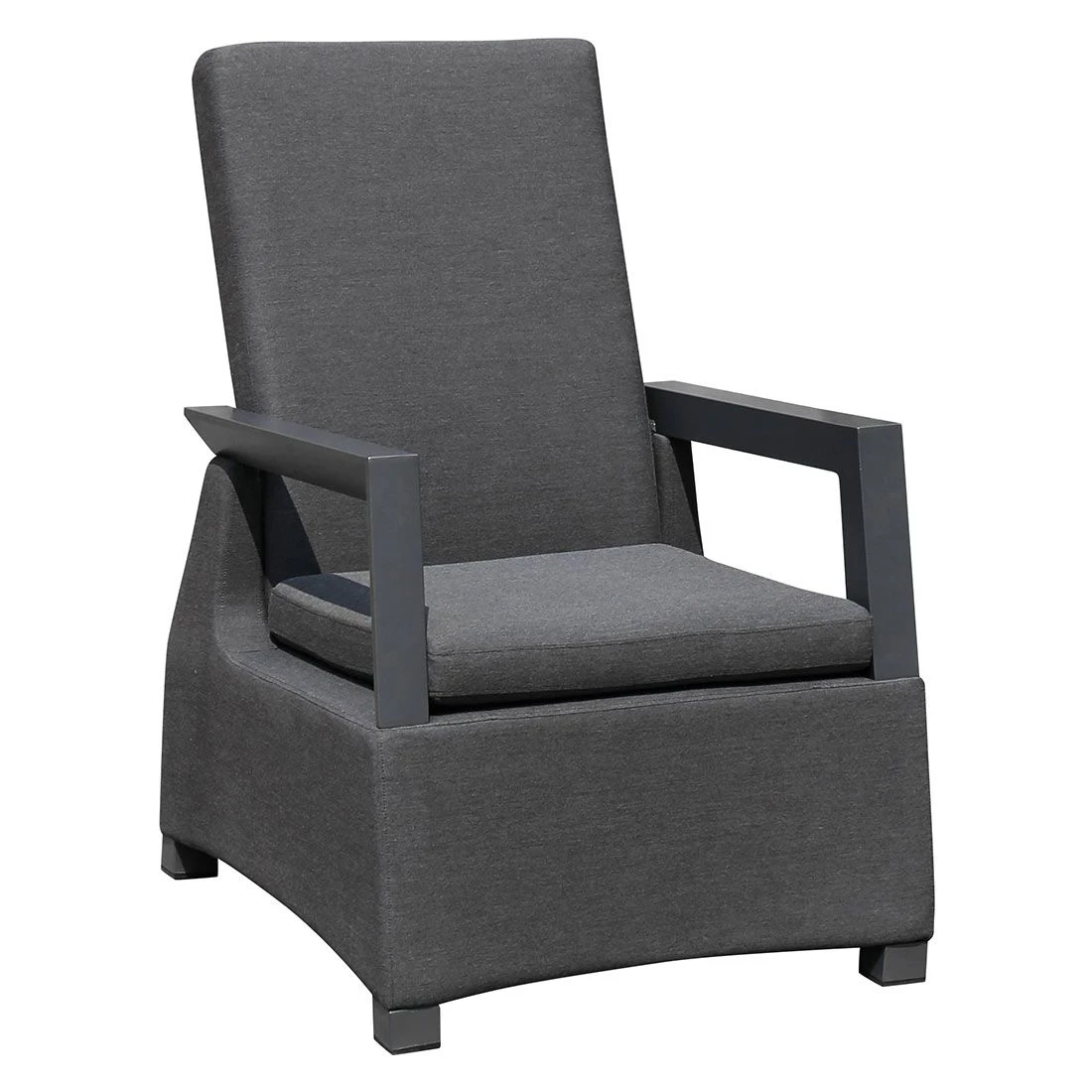 OUTLIV. By Detlef Steves Malaga Loungesessel Aluminium/Sunbrella Anthrazit/Sooty 4 OUTLIV. By Detlef Steves Malaga Loungesessel Aluminium/Sunbrella Anthrazit/Sooty – Bild 2