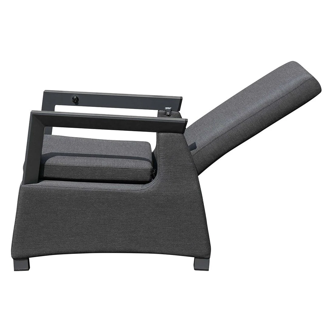 OUTLIV. By Detlef Steves Malaga Loungesessel Aluminium/Sunbrella Anthrazit/Sooty 7 OUTLIV. By Detlef Steves Malaga Loungesessel Aluminium/Sunbrella Anthrazit/Sooty – Bild 5