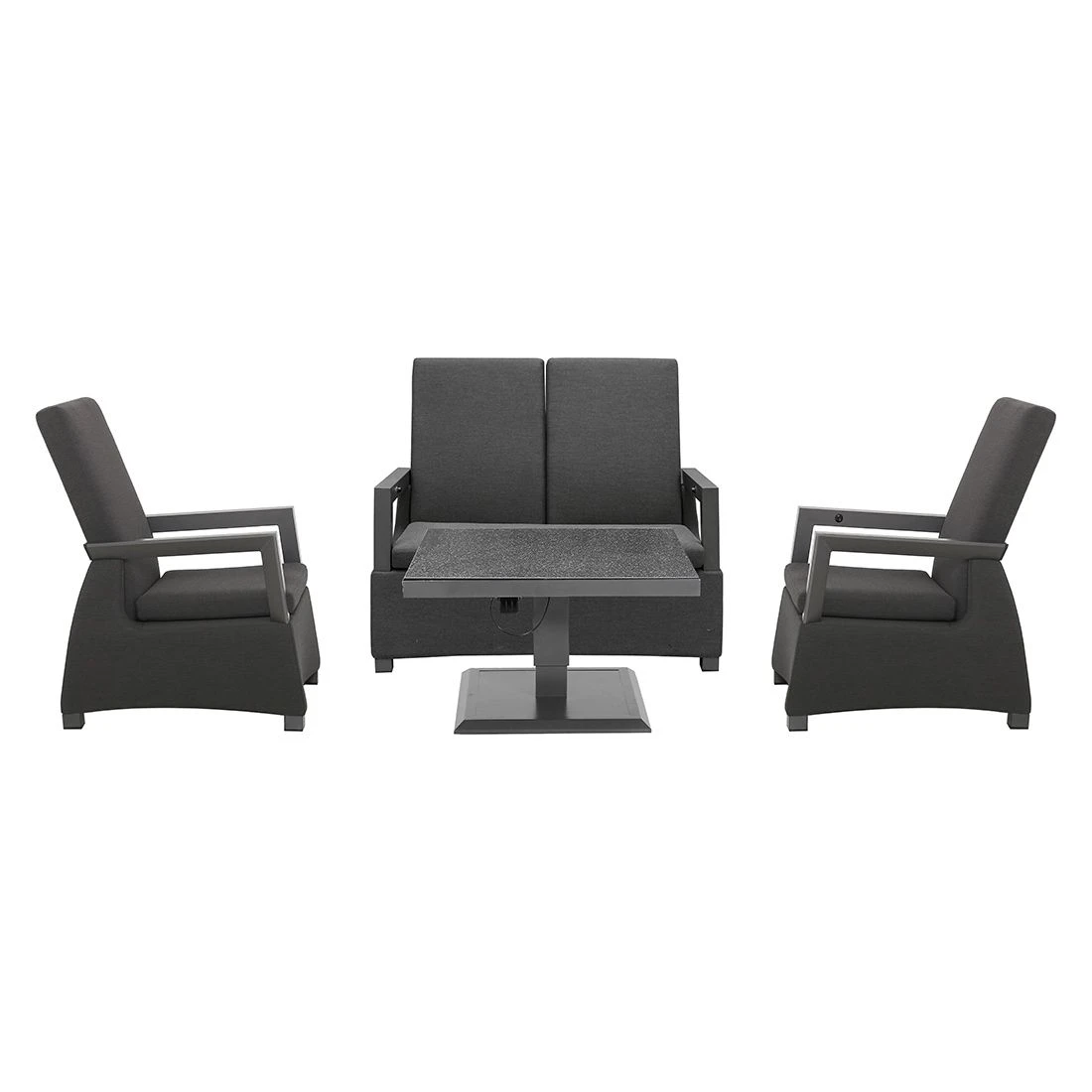 OUTLIV. By Detlef Steves Malaga Loungesessel Aluminium/Sunbrella Anthrazit/Sooty 10 OUTLIV. By Detlef Steves Malaga Loungesessel Aluminium/Sunbrella Anthrazit/Sooty – Bild 8