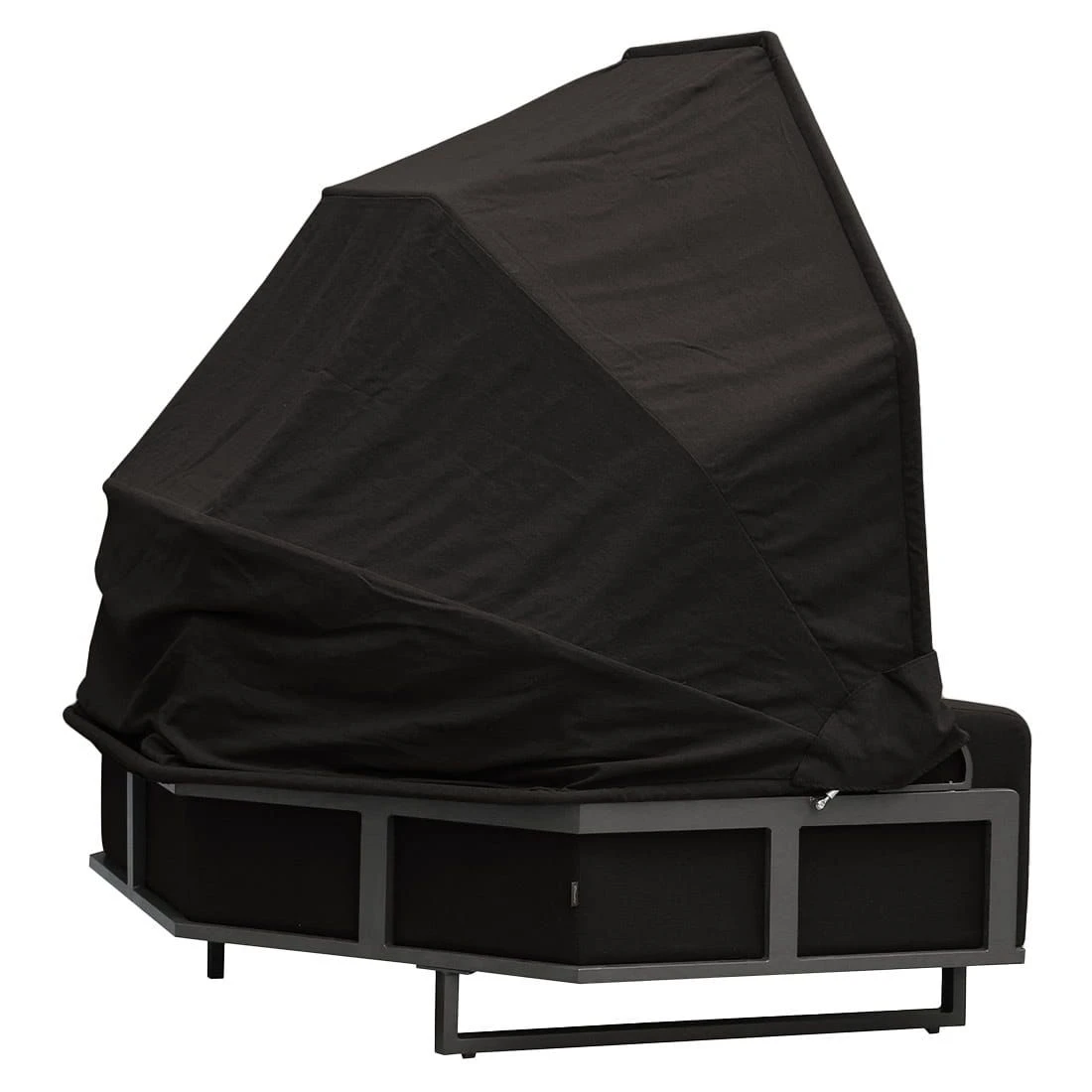 OUTLIV. By Detlef Steves Miami Loungeinsel Aluminium/Sunbrella Anthrazit/Sooty 7 OUTLIV. By Detlef Steves Miami Loungeinsel Aluminium/Sunbrella Anthrazit/Sooty – Bild 5