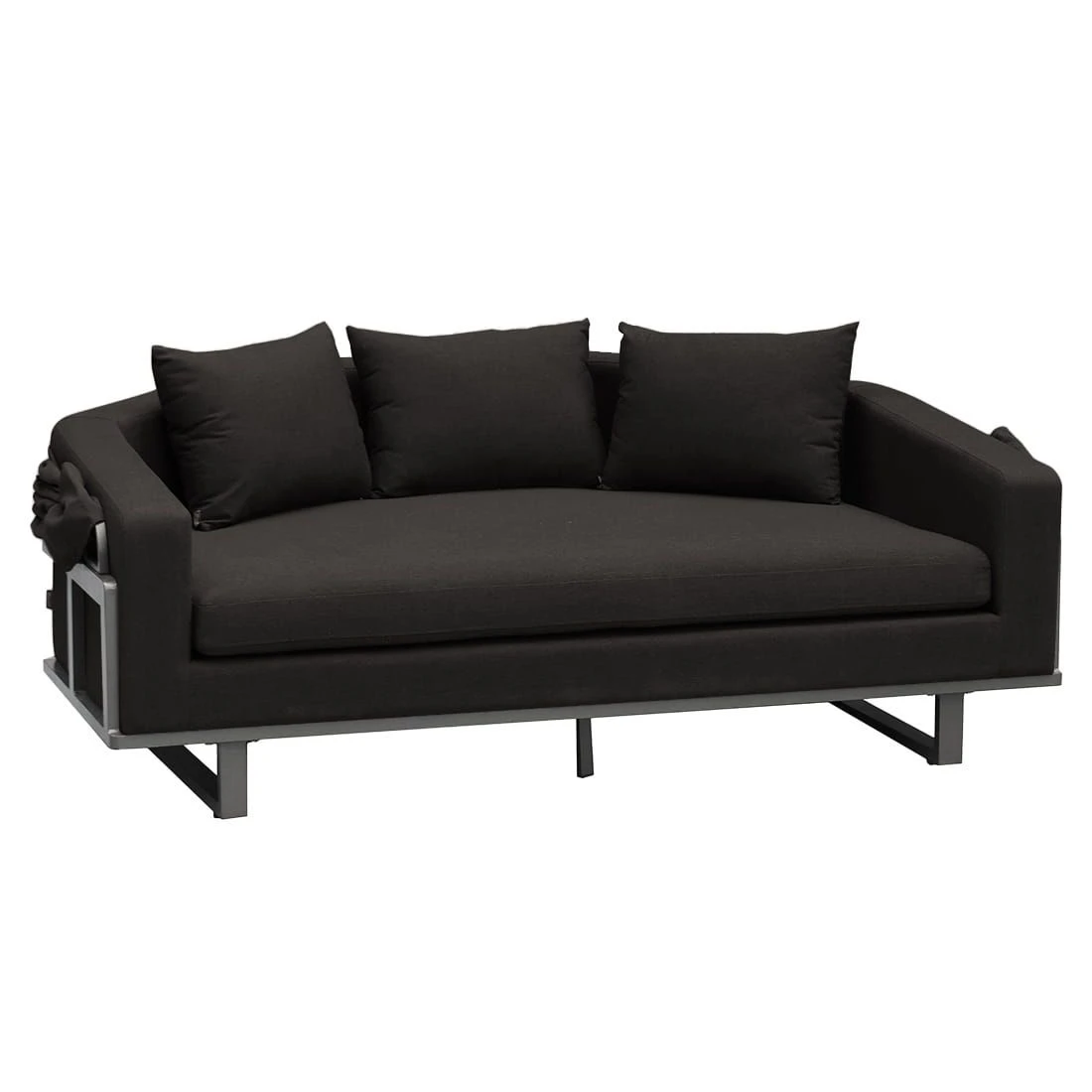 OUTLIV. By Detlef Steves Miami Loungeinsel Aluminium/Sunbrella Anthrazit/Sooty 8 OUTLIV. By Detlef Steves Miami Loungeinsel Aluminium/Sunbrella Anthrazit/Sooty – Bild 6