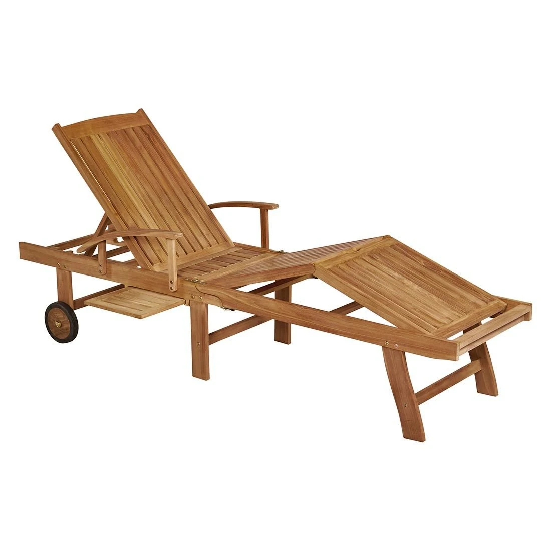 OUTLIV. Ontario Gartenliege Teak Natur 4 OUTLIV. Ontario Gartenliege Teak Natur – Bild 2