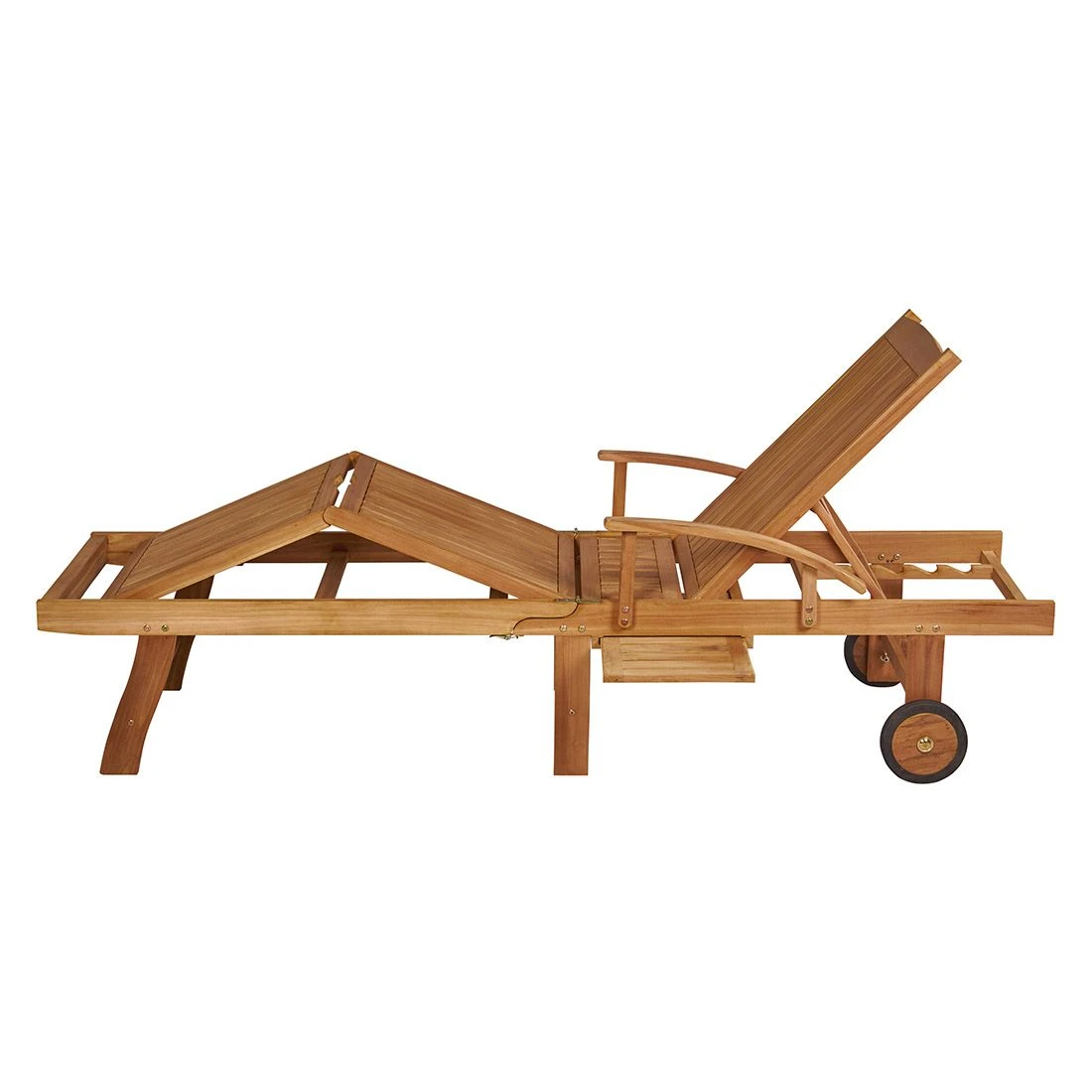 OUTLIV. Ontario Gartenliege Teak Natur 5 OUTLIV. Ontario Gartenliege Teak Natur – Bild 3