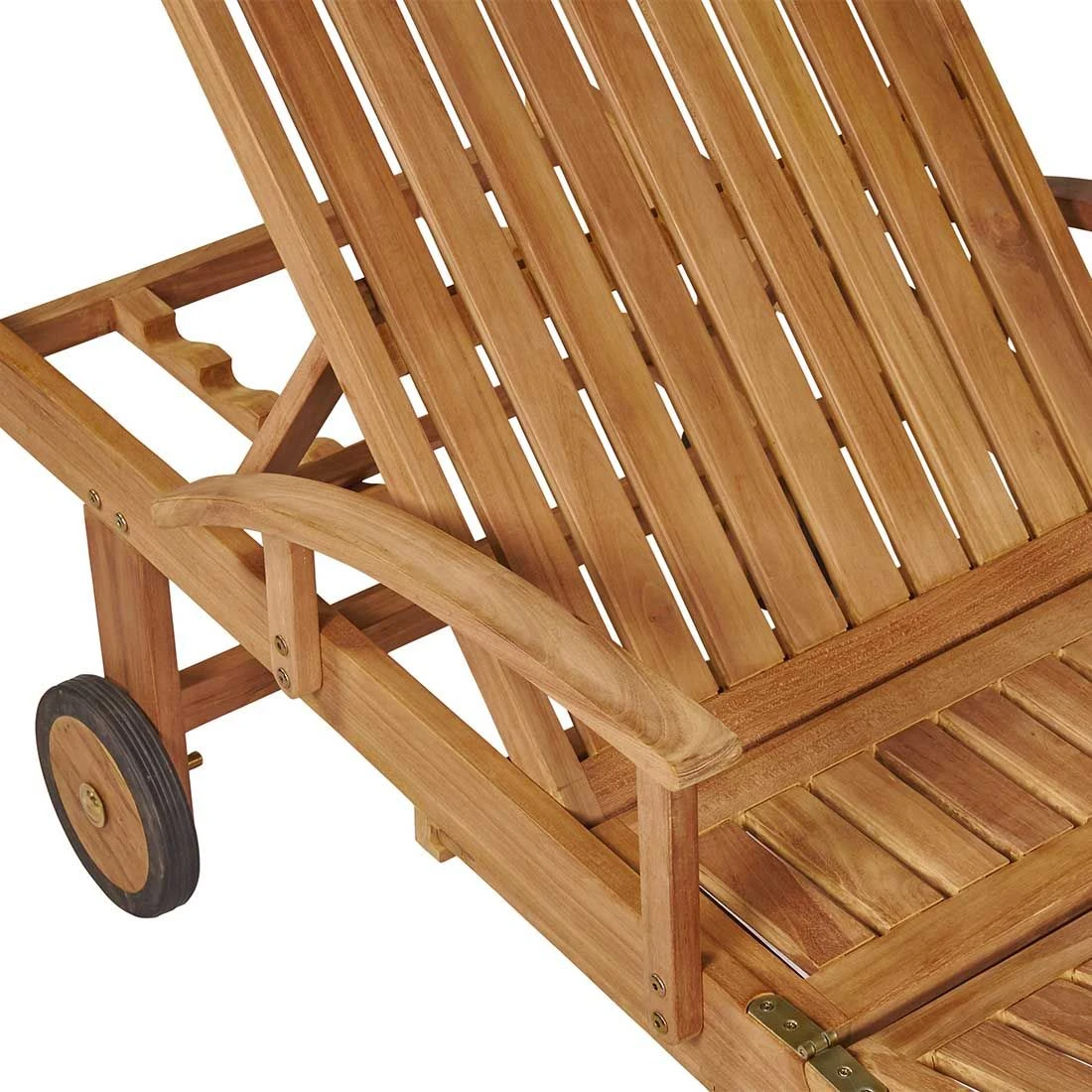 OUTLIV. Ontario Gartenliege Teak Natur 10 OUTLIV. Ontario Gartenliege Teak Natur – Bild 8