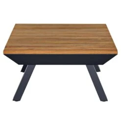 OUTLIV. Oktava Loungetisch 120x80cm Aluminium/Teak Recycelt Charcoal/Teak Recycelt -Gartenmöbelgeschäft outliv oktava loungetisch 120x80cm aluminium teak recycelt 1346513 4