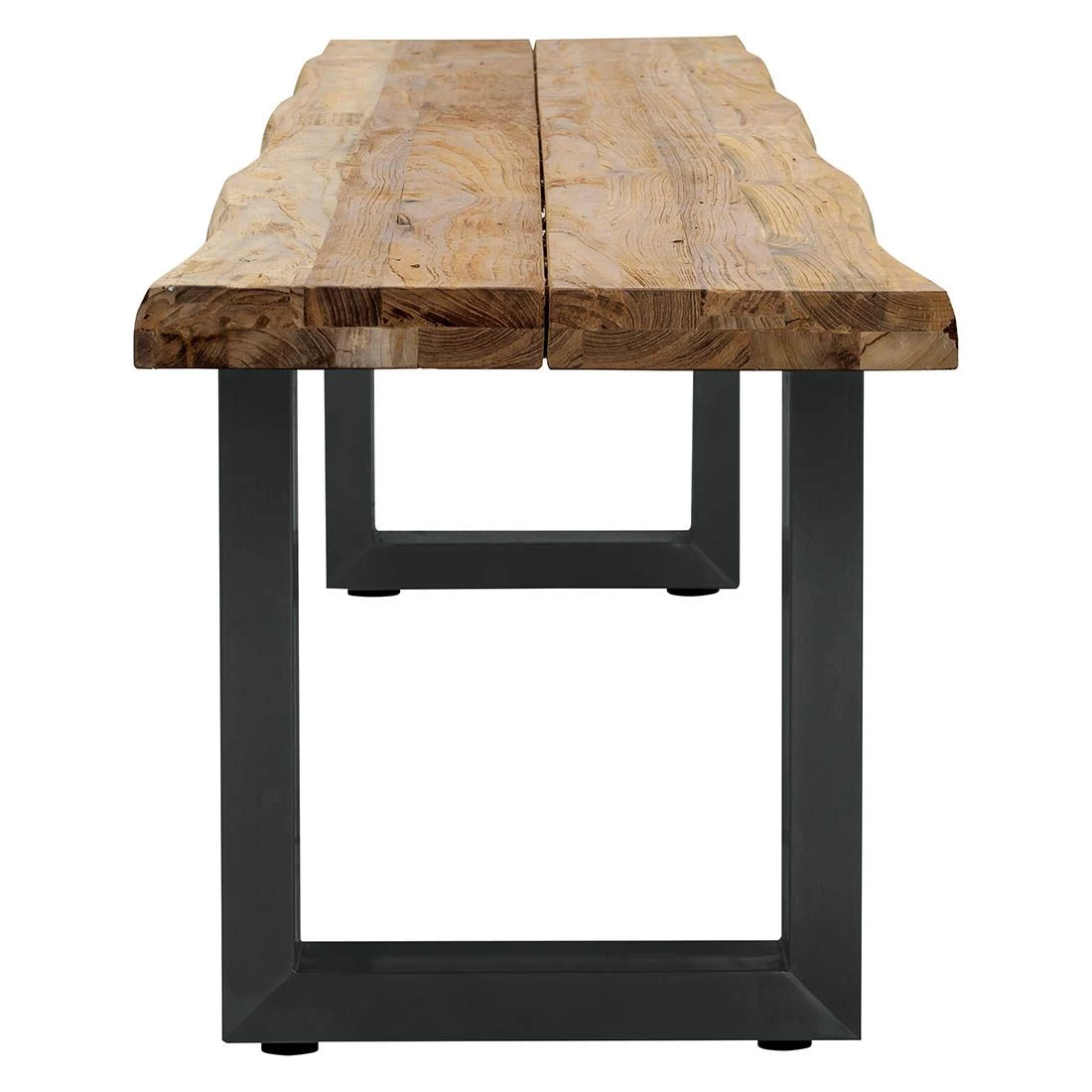 OUTLIV. Orlando Gartenbank Edelstahl/Teak Recycelt Charcoal/Teak Recycelt 5 OUTLIV. Orlando Gartenbank Edelstahl/Teak Recycelt Charcoal/Teak Recycelt – Bild 3