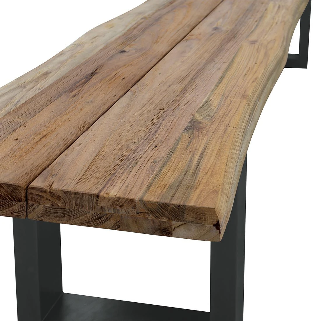 OUTLIV. Orlando Gartenbank Edelstahl/Teak Recycelt Charcoal/Teak Recycelt 6 OUTLIV. Orlando Gartenbank Edelstahl/Teak Recycelt Charcoal/Teak Recycelt – Bild 4