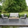 OUTLIV. Reims Loungeset 4-tlg. Stahl/Rope Teaklook/Anthrazit 1 OUTLIV. Reims Loungeset 4-tlg. Stahl/Rope Teaklook/Anthrazit -Gartenmöbelgeschäft outliv reims stackable loungeset stahl rope teaklook anthrazit 1267720 1