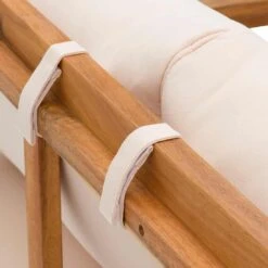 OUTLIV. Santa Cruz Gartensofa Akazie/Polyester Natur/Ecru -Gartenmöbelgeschäft outliv santa cruz 2 sitzersofa akazie polyester 1338098 10