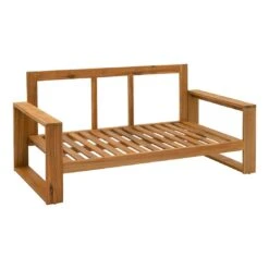 OUTLIV. Santa Cruz Gartensofa Akazie/Polyester Natur/Ecru -Gartenmöbelgeschäft outliv santa cruz 2 sitzersofa akazie polyester 1338098 7