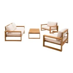 OUTLIV. Santa Cruz Loungeset 4-tlg. Akazie/Polyester Natur/Ecru 11 OUTLIV. Santa Cruz Loungeset 4-tlg. Akazie/Polyester Natur/Ecru -Gartenmöbelgeschäft outliv santa cruz loungeset 4 tlg akazie polyester 1376928 3