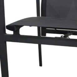 OUTLIV. Santa Monica Gartensessel Aluminium/Textilene Anthrazit -Gartenmöbelgeschäft outliv santa monica verstellsessel aluminium textilene 1340639 5