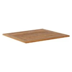 OUTLIV. Gartentisch-Platte 80x80cm Teak Natur