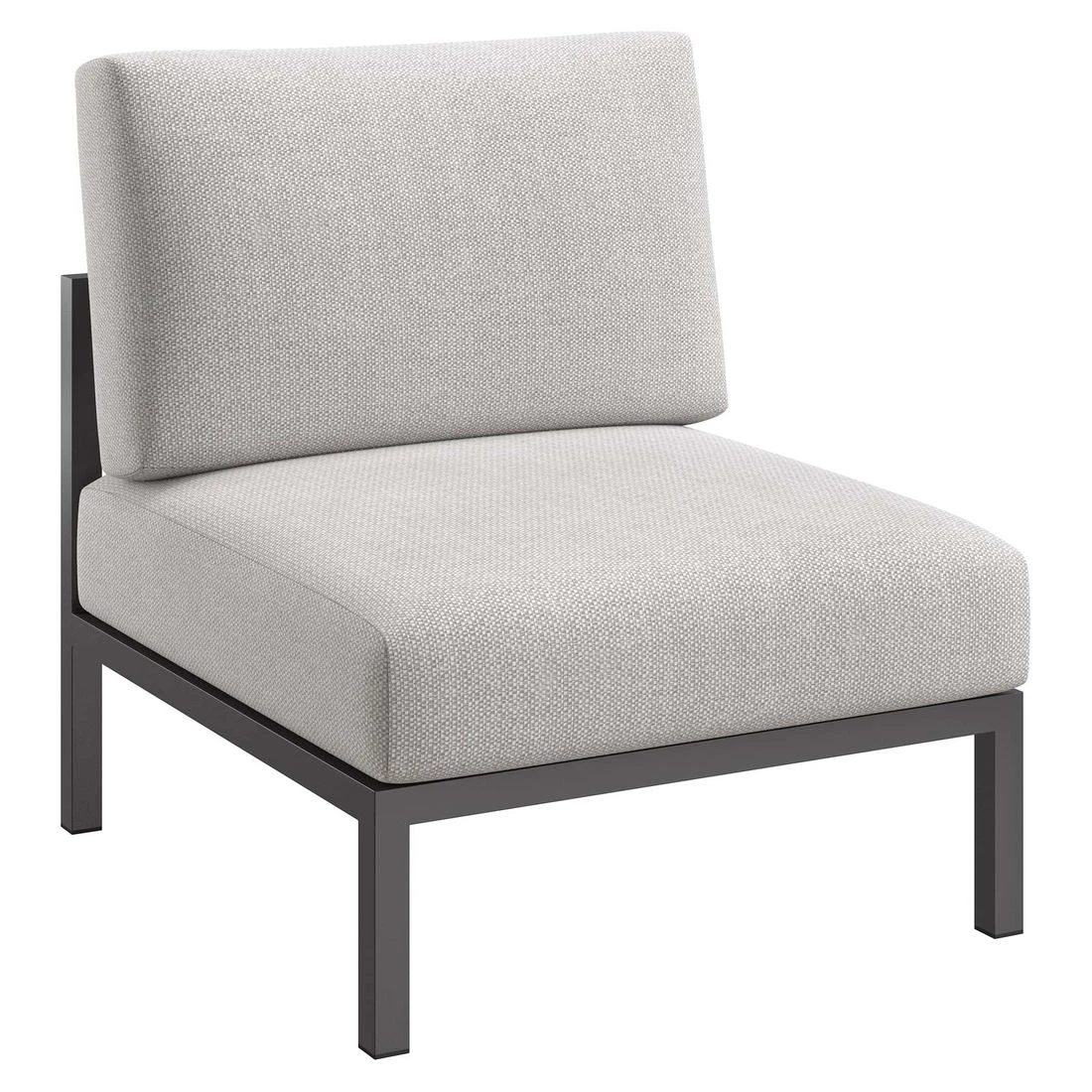 OUTLIV. Toskana Mittelmodul Aluminium/Sunproof Anthrazit/Hellgrau 4 OUTLIV. Toskana Mittelmodul Aluminium/Sunproof Anthrazit/Hellgrau – Bild 2