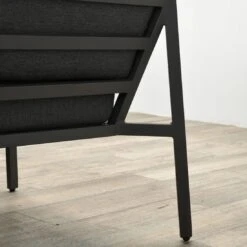 OUTLIV. Wellington Dininglounge 3-tlg. Aluminium/Polster Carbon Black/Reflex Black -Gartenmöbelgeschäft outliv wellington loungeecke aluminium polster carbon black reflex black 1247403 6