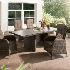 Ploß Rabida Gartensessel Geflecht Champagner/Savanna 8 Ploß Rabida Gartensessel Geflecht Champagner/Savanna -Gartenmöbelgeschäft ploss rabida diningsessel champagner savanna 2