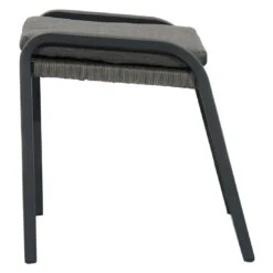 Ploß Tuvalu Hocker Aluminium/Geflecht Grau -Gartenmöbelgeschäft ploss tuvalu hocker aluminium geflecht 1367457 4