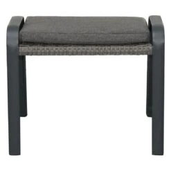 Ploß Tuvalu Hocker Aluminium/Geflecht Grau -Gartenmöbelgeschäft ploss tuvalu hocker aluminium geflecht 1367457 8
