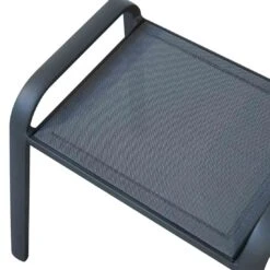 Ploß Tuvalu Hocker Aluminium/Textilene Grau -Gartenmöbelgeschäft ploss tuvalu hocker aluminium textilene 1367336 7