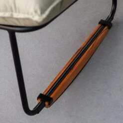 Schöner Wohnen Leska Schaukelstuhl Inkl. Hocker Aluminium/Sunbrella Schwarz/Salbei -Gartenmöbelgeschäft schoener wohnen leska schaukelstuhl ink hocker aluminium sunbrella 1470527 6