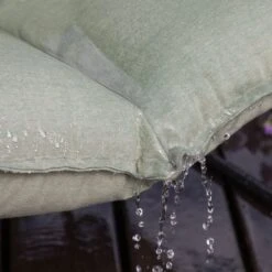 Schöner Wohnen Leska Schaukelstuhl Inkl. Hocker Aluminium/Sunbrella Schwarz/Salbei -Gartenmöbelgeschäft schoener wohnen leska schaukelstuhl ink hocker aluminium sunbrella 1470527 7