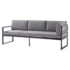 Sieger Adelaide Gartensofa Aluminium/Sunproof Eisengrau/Hellgrau -Gartenmöbelgeschäft sieger adelaide 3 sitzersofa aluminium sunproof 1360439 1