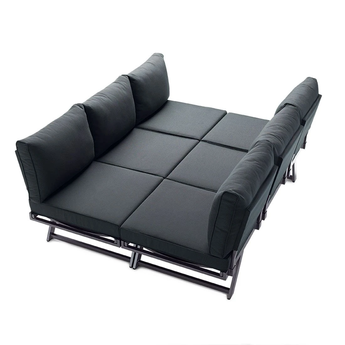 Sieger Auckland Daybed Aluminium/Sunproof Eisengrau/Grau 5 Sieger Auckland Daybed Aluminium/Sunproof Eisengrau/Grau – Bild 3