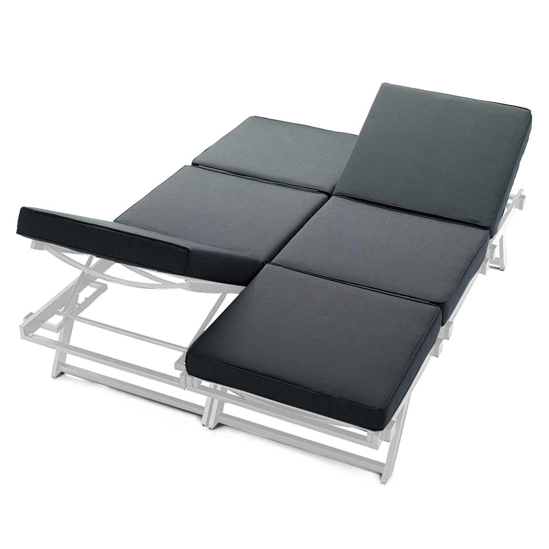 Sieger Auckland Daybed Aluminium/Sunproof® Graphit/Grau 6 Sieger Auckland Daybed Aluminium/Sunproof® Graphit/Grau – Bild 4