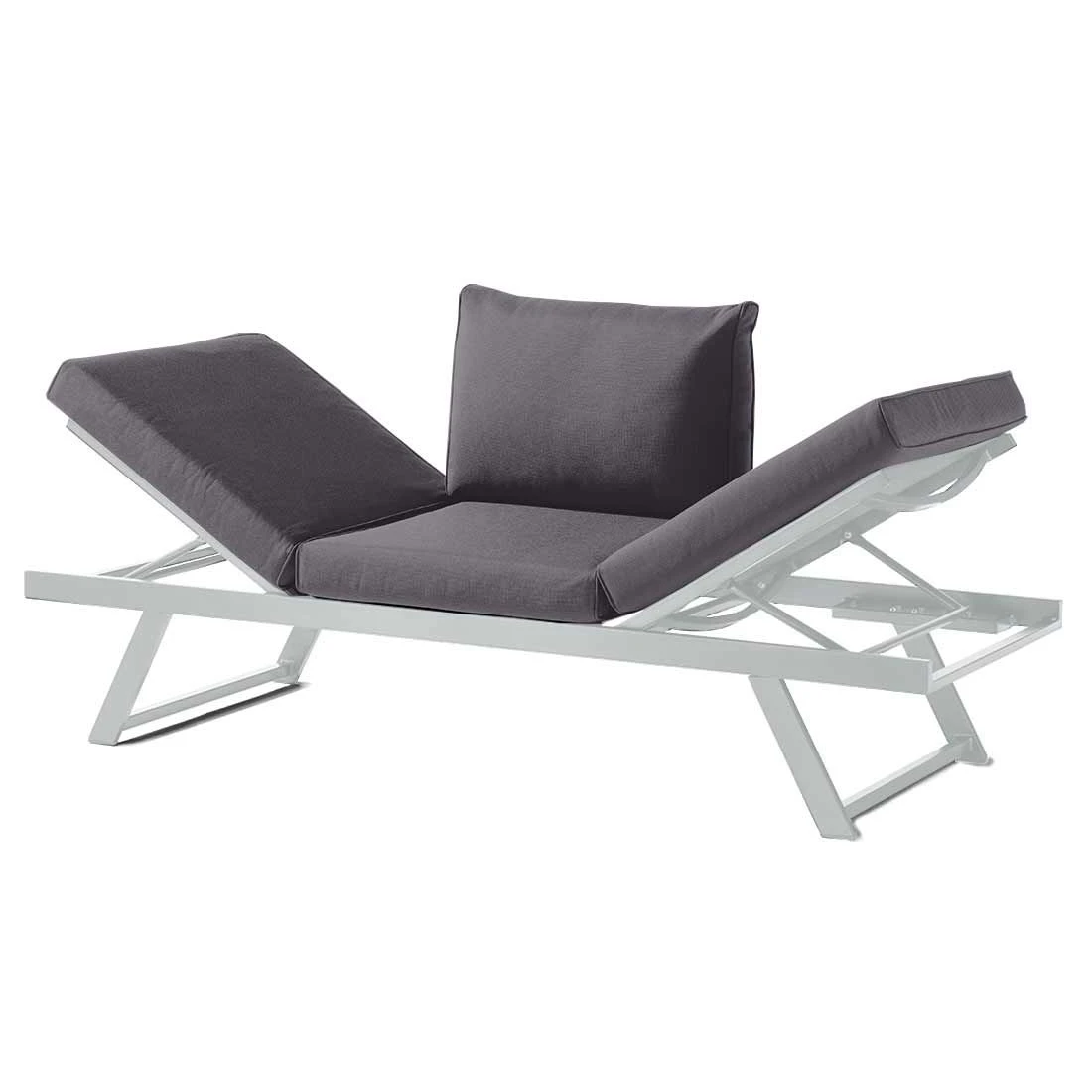 Sieger Auckland Daybed Aluminium/Sunproof® Graphit/Grau 9 Sieger Auckland Daybed Aluminium/Sunproof® Graphit/Grau – Bild 7