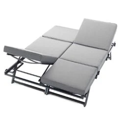 Sieger Auckland Daybed Aluminium/Sunproof® Eisengrau/Hellgrau 15 Sieger Auckland Daybed Aluminium/Sunproof® Eisengrau/Hellgrau -Gartenmöbelgeschäft sieger auckland daybed eisengrau hellgrau 1315317 3