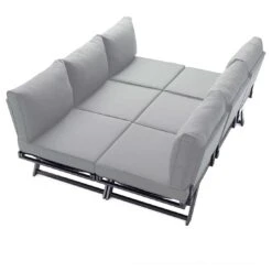 Sieger Auckland Daybed Aluminium/Sunproof® Eisengrau/Hellgrau 16 Sieger Auckland Daybed Aluminium/Sunproof® Eisengrau/Hellgrau -Gartenmöbelgeschäft sieger auckland daybed eisengrau hellgrau 1315317 4