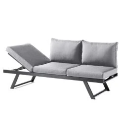 Sieger Auckland Daybed Aluminium/Sunproof® Eisengrau/Hellgrau 17 Sieger Auckland Daybed Aluminium/Sunproof® Eisengrau/Hellgrau -Gartenmöbelgeschäft sieger auckland daybed eisengrau hellgrau 1315317 5