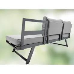 Sieger Auckland Daybed Aluminium/Sunproof® Eisengrau/Hellgrau 20 Sieger Auckland Daybed Aluminium/Sunproof® Eisengrau/Hellgrau -Gartenmöbelgeschäft sieger auckland daybed eisengrau hellgrau 1315317 8