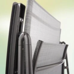 Sieger Sirio Klappsessel Aluminium/Textilene Eisengrau/Hellgrau -Gartenmöbelgeschäft sieger sirio klappsessel aluminium textilux 1360241 4