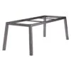 Sieger Gartentisch-Gestell 220x100cm Quadratrohr Aluminium Eisengrau -Gartenmöbelgeschäft sieger tischgestell 220x100cm quadratrohr aluminium 1360043 1