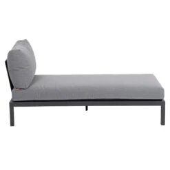 Siena Garden Alvida Gartenliege Links Aluminium/Polyester Matt Anthrazit/Grau -Gartenmöbelgeschäft siena garden alvida loungeliege links aluminium polyester inkl kissen 1427418 3